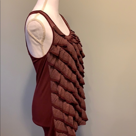 Vanity Ruffled Tank - Picture 2 of 5